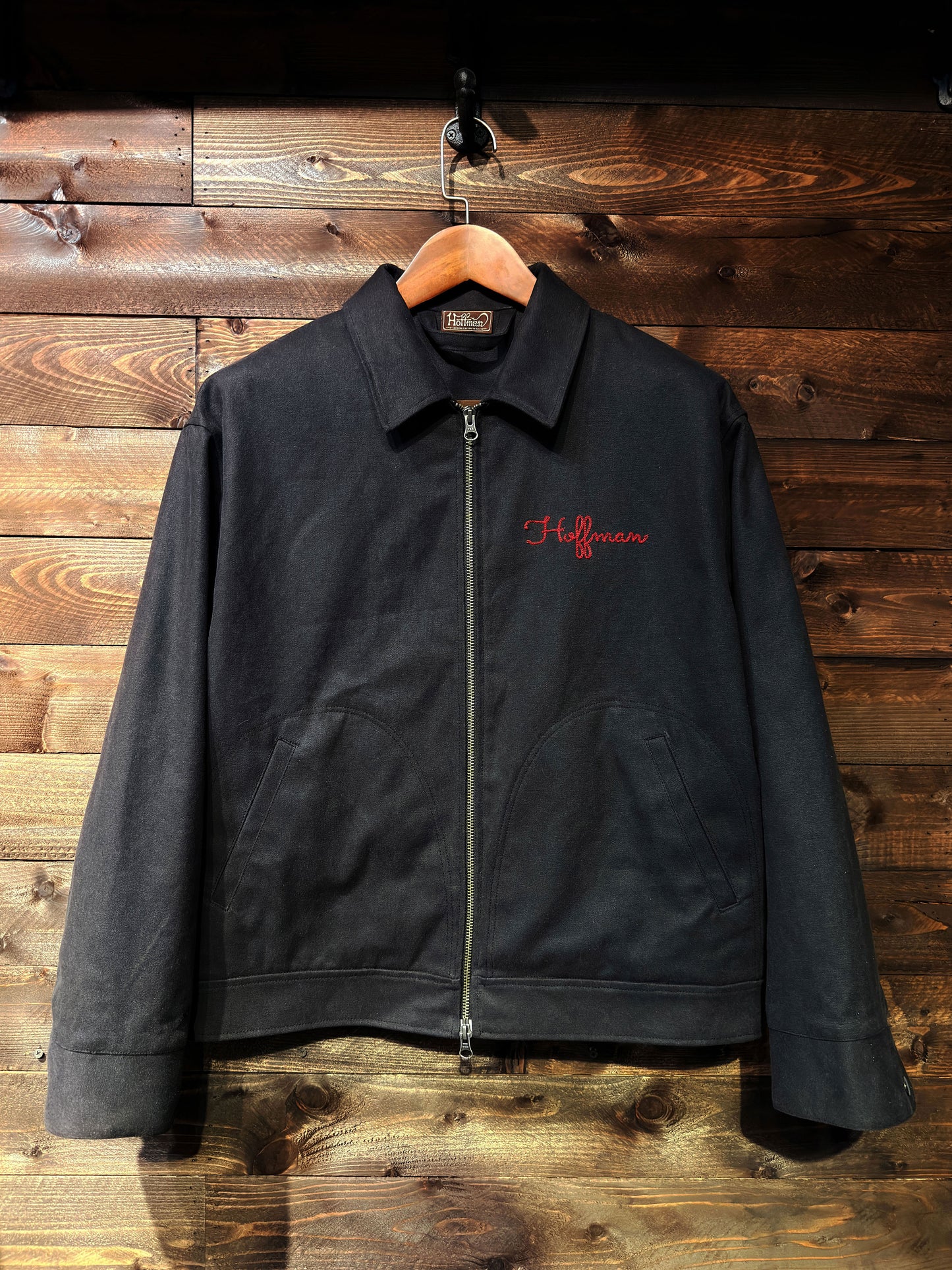 1940s Chain Stitch Evil Rider Oilcloth Jacket